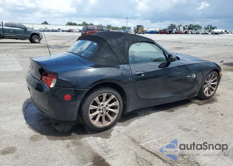 2008 BMW Z4 3.0Si из США, поврежденный, VIN 4USBU53528LX85630